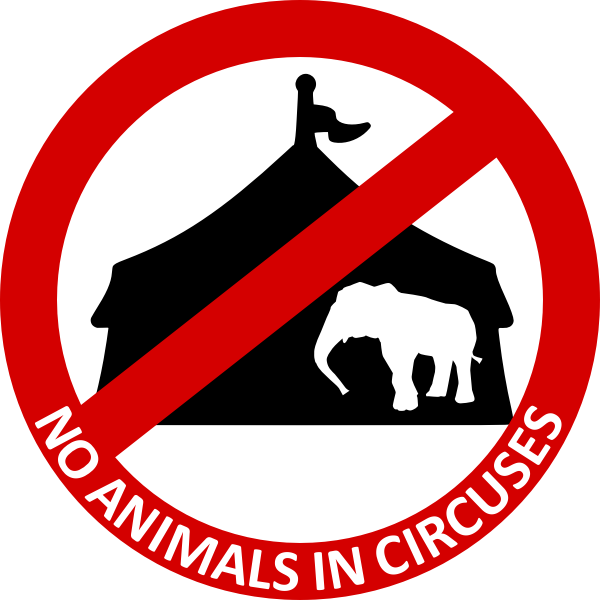 SVG No animals in circuses