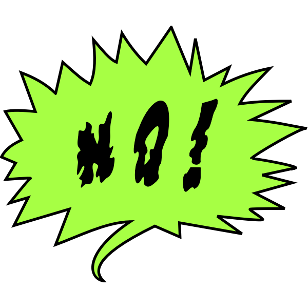 SVG No callout vector drawing