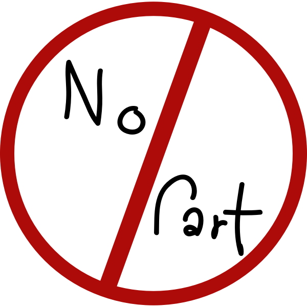 SVG No fart sign