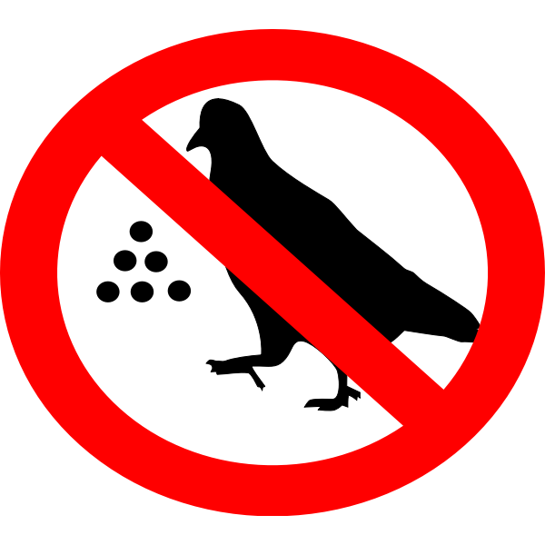SVG No Feeding The Birds