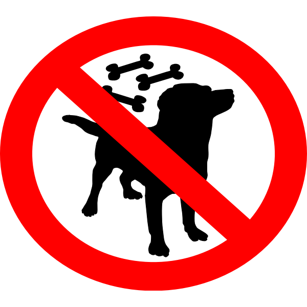 SVG No Feeding The Dogs