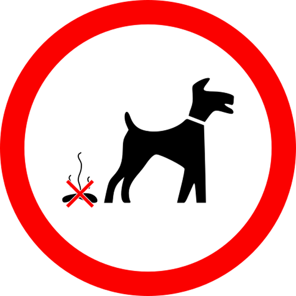 SVG No Fouling sign
