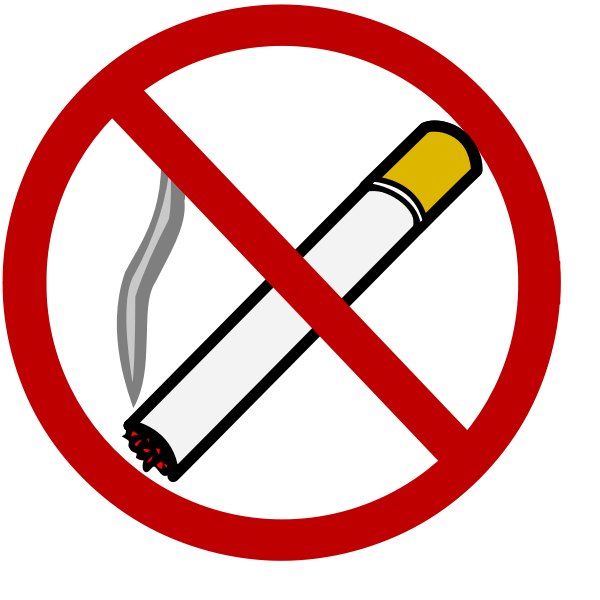 SVG No smoking sign vector clip art