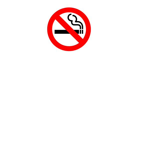 SVG No smoking sign vector graphics