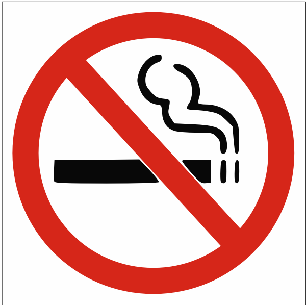 SVG No smoking sign vector image