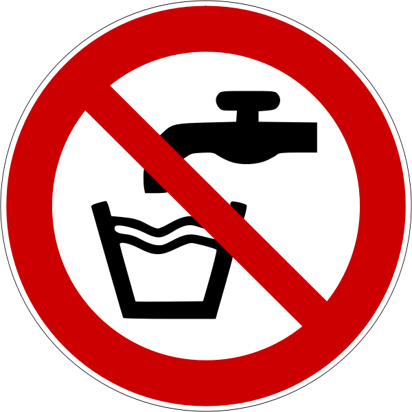 SVG No tap water