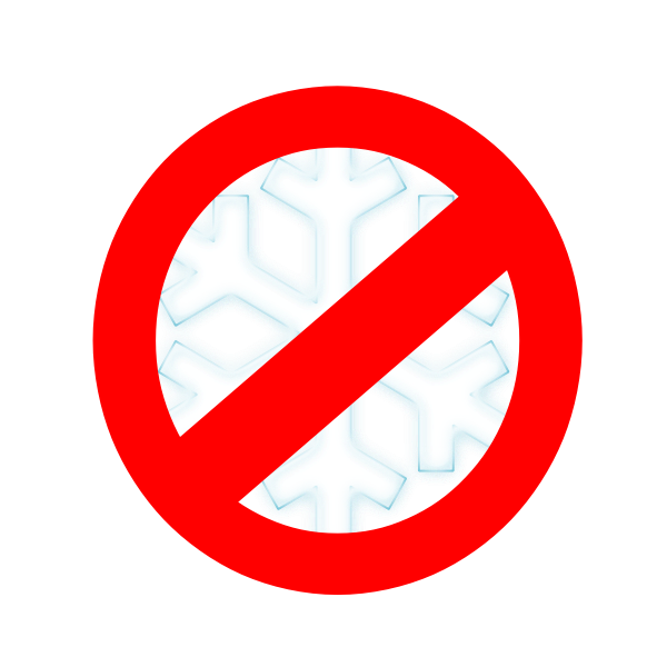 SVG No to snow