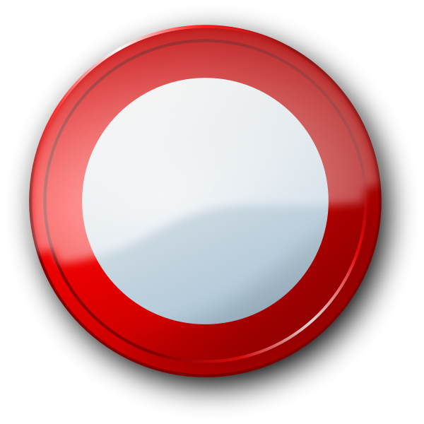 SVG No traffic sign