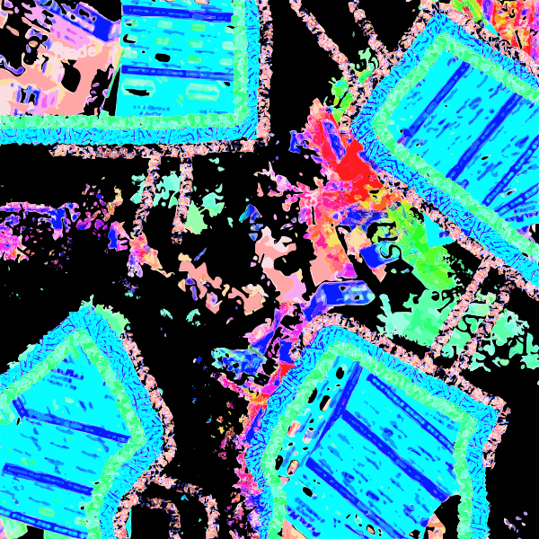 SVG nonfigurative pattern spam remix 3
