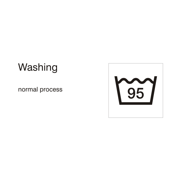 SVG Normal washing process - 95 C