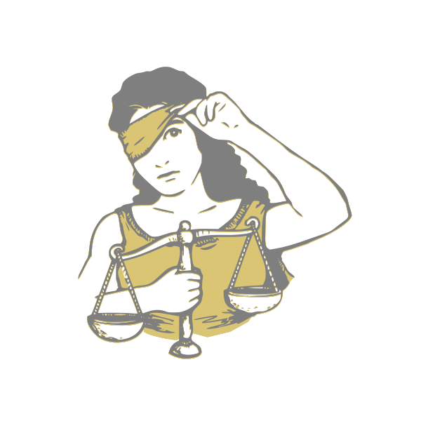 SVG Not so blindfolded girl