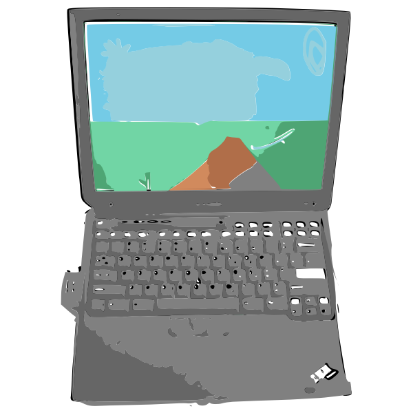 SVG Notebook computer