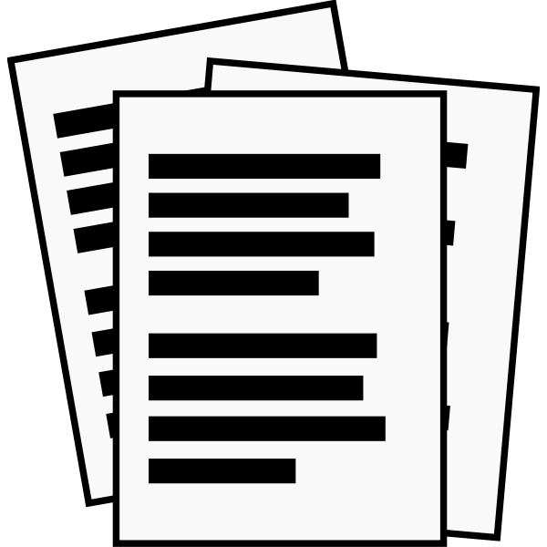 SVG Notes vector illustration