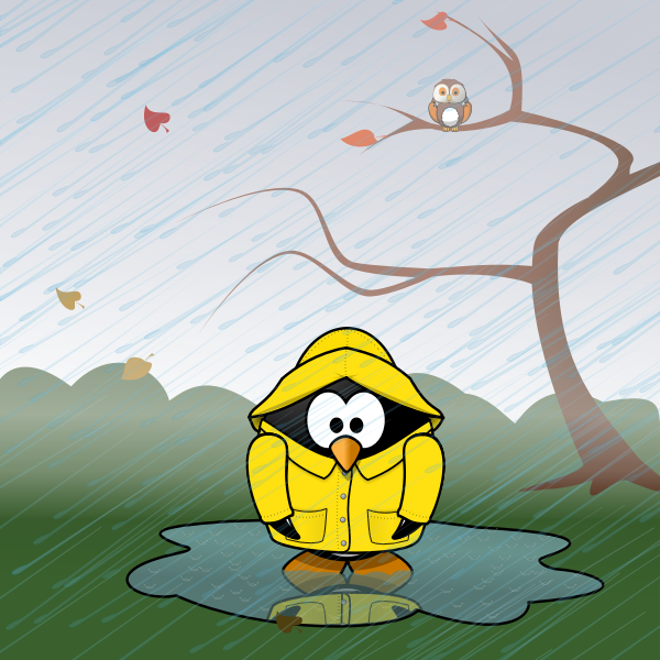 SVG November calendar page vector image