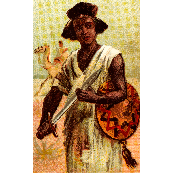 SVG Nubian sword