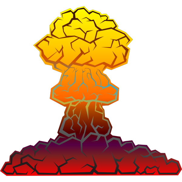SVG Nuclear explosion image