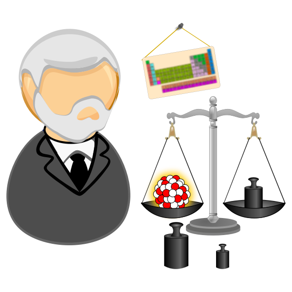 SVG Nuclear physicist icon