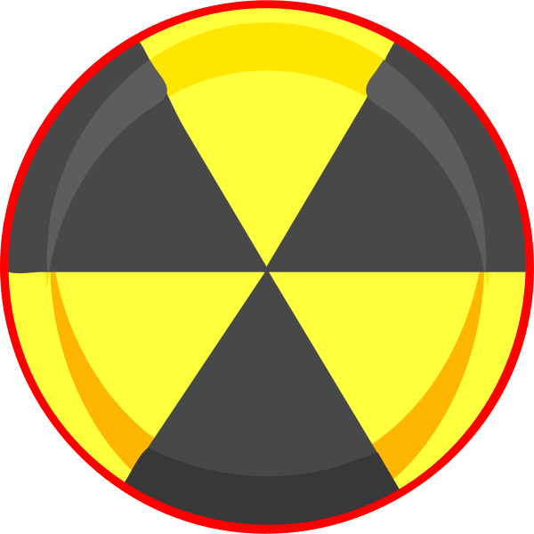SVG Nuclear vector symbol