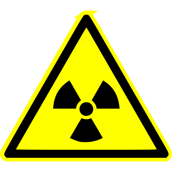 SVG Nuclear warning image