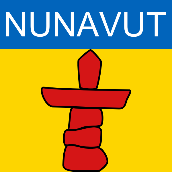 SVG Nunavut Territory symbol vector illustration