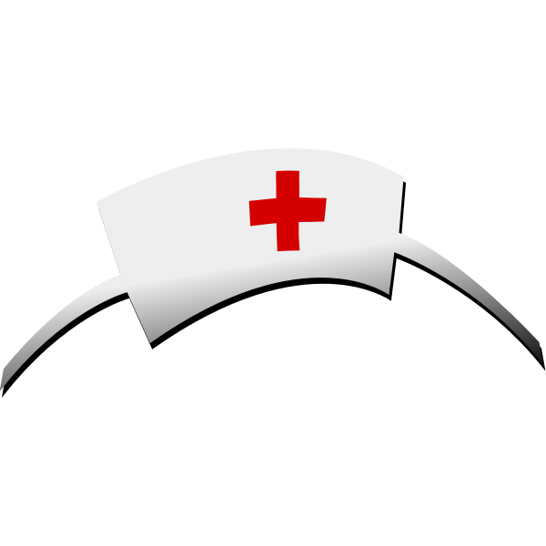 SVG Nursing cap vector drawing