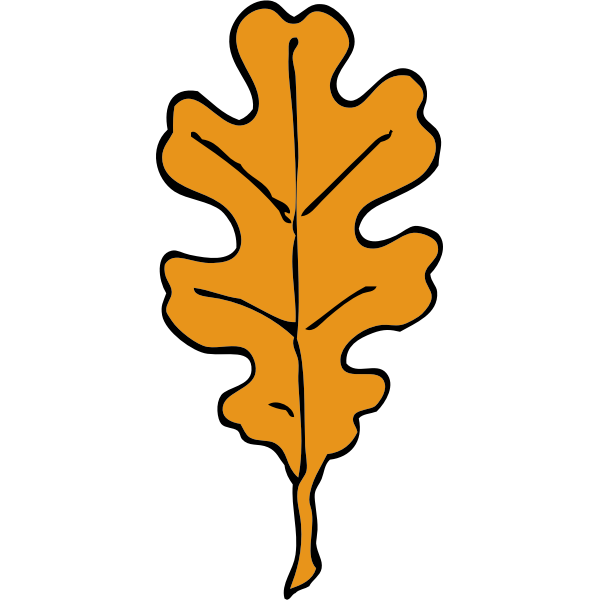 SVG oak leaf