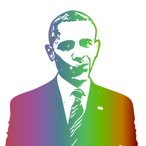 SVG Obama pride detail