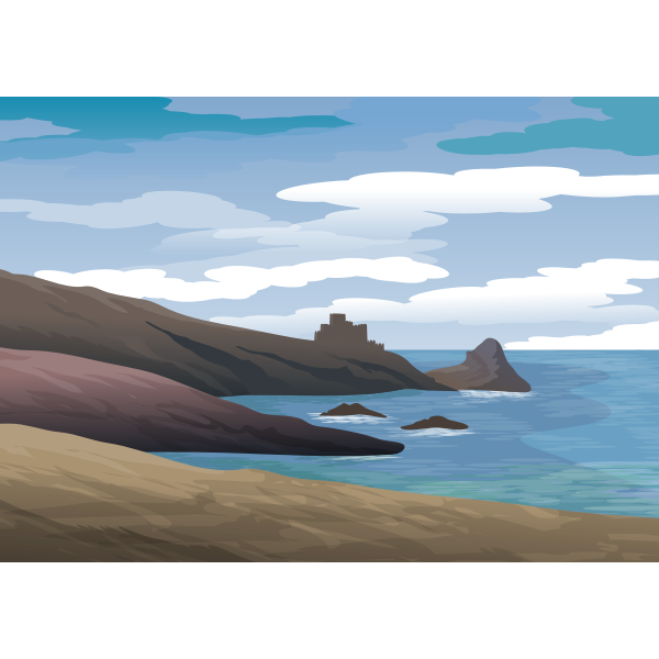 SVG Ocean Scene
