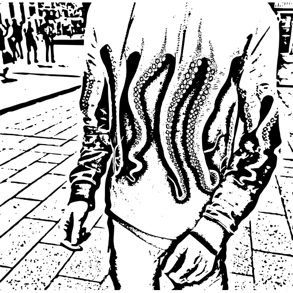 SVG Octopus jumper