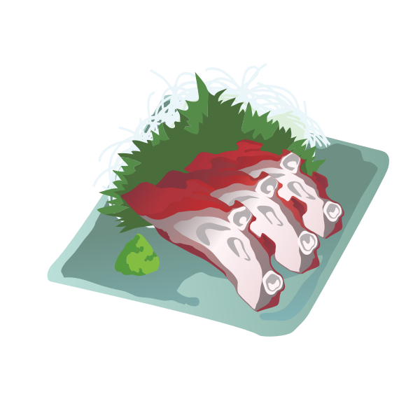 SVG Octopus on plate