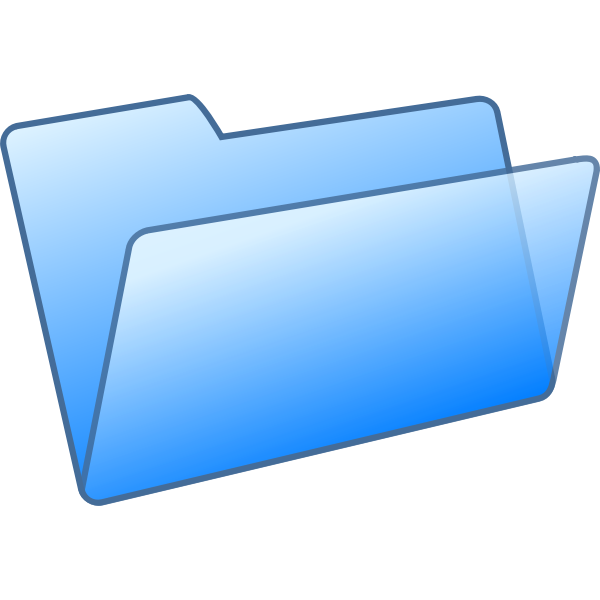 SVG Office folder vector graphics
