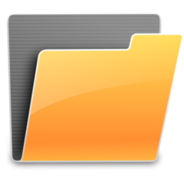 SVG Office folder vector image