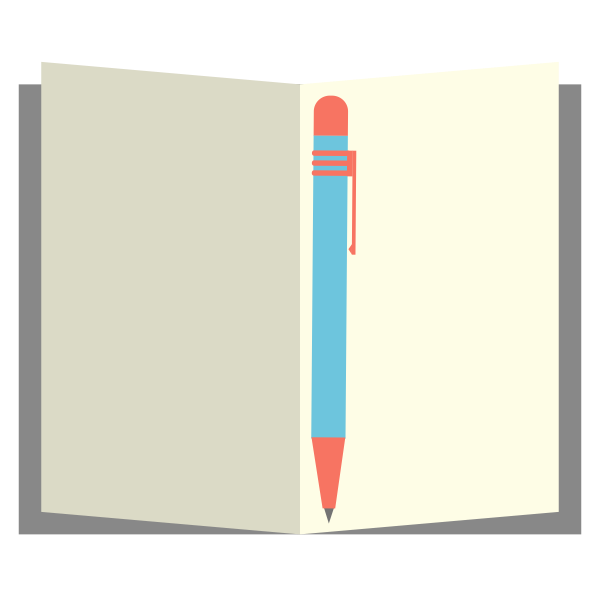 SVG Office stationery vector image