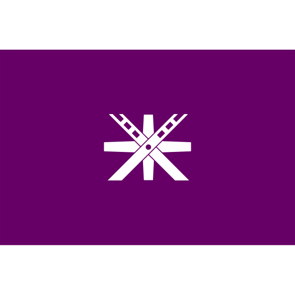SVG Official flag of Tochigi vector image