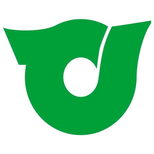 SVG Official seal of Higashiyuri vector illustration