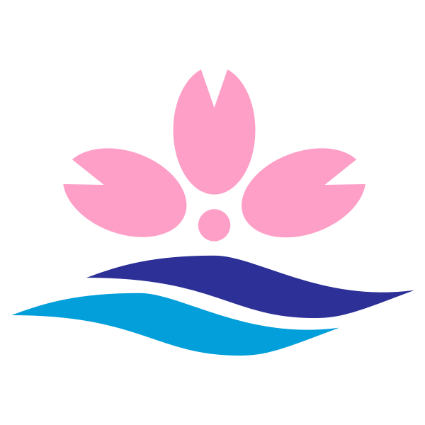 SVG Official seal of Sakuragawa vector graphics