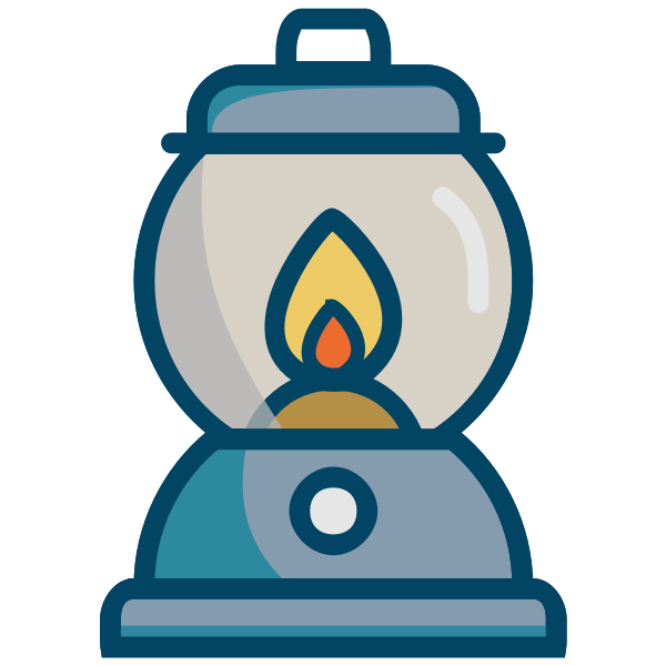 SVG Oil lamp image