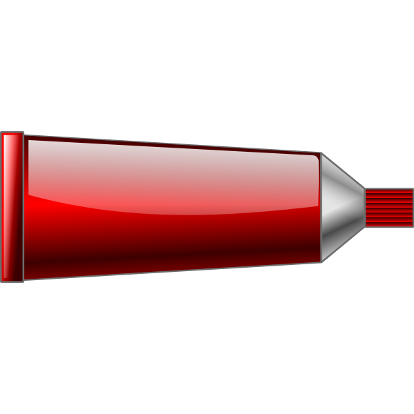 SVG Oil paint tube