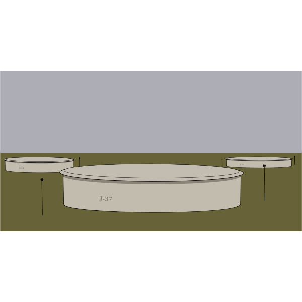 SVG Oil tanks vector graphics