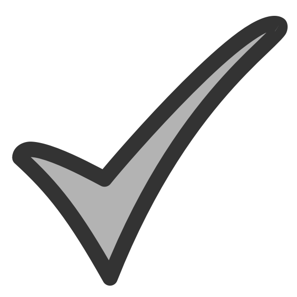 SVG OK icon