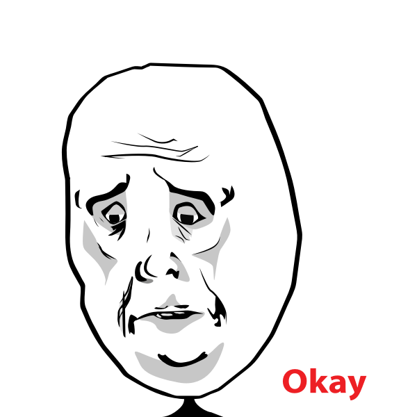 SVG okay face