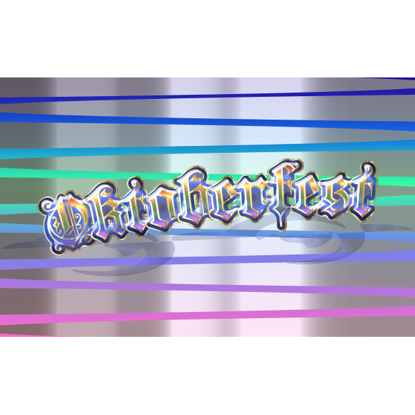 SVG Oktoberfest Typography Shiny