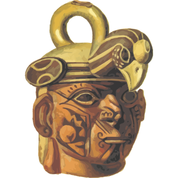 SVG Old American pottery image