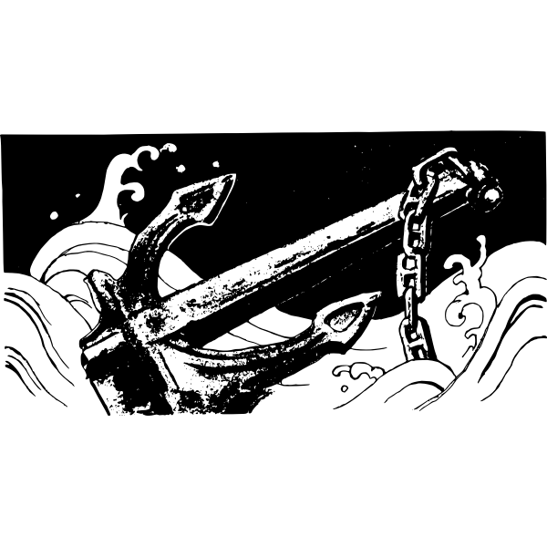SVG Old anchor