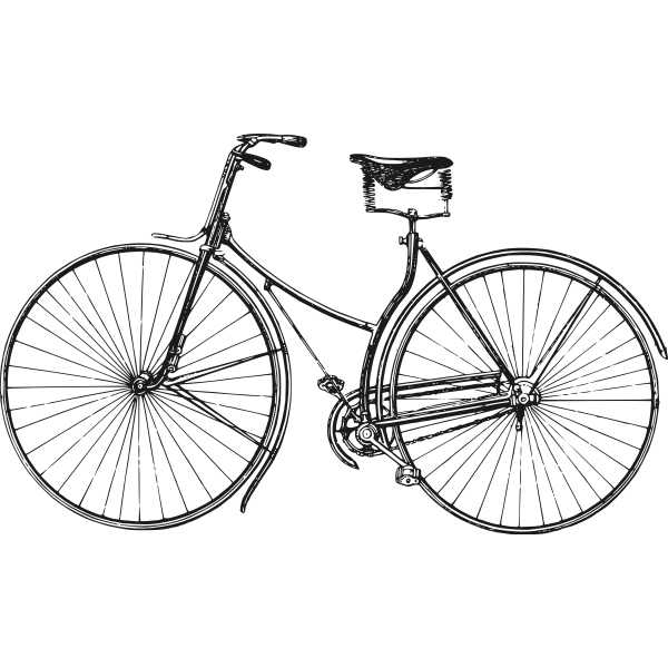 SVG Old bicycle