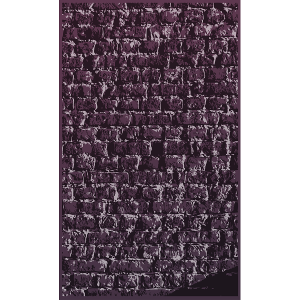 SVG Old brick wall vector image