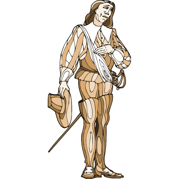 SVG Old cavalier