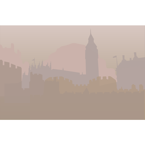 SVG Old city background