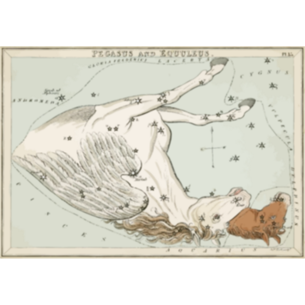 SVG Old constellation chart