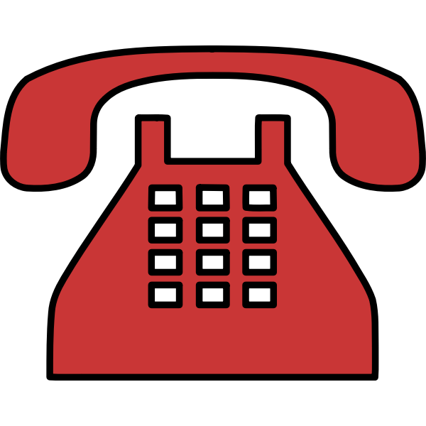 SVG Old-fashioned phone
